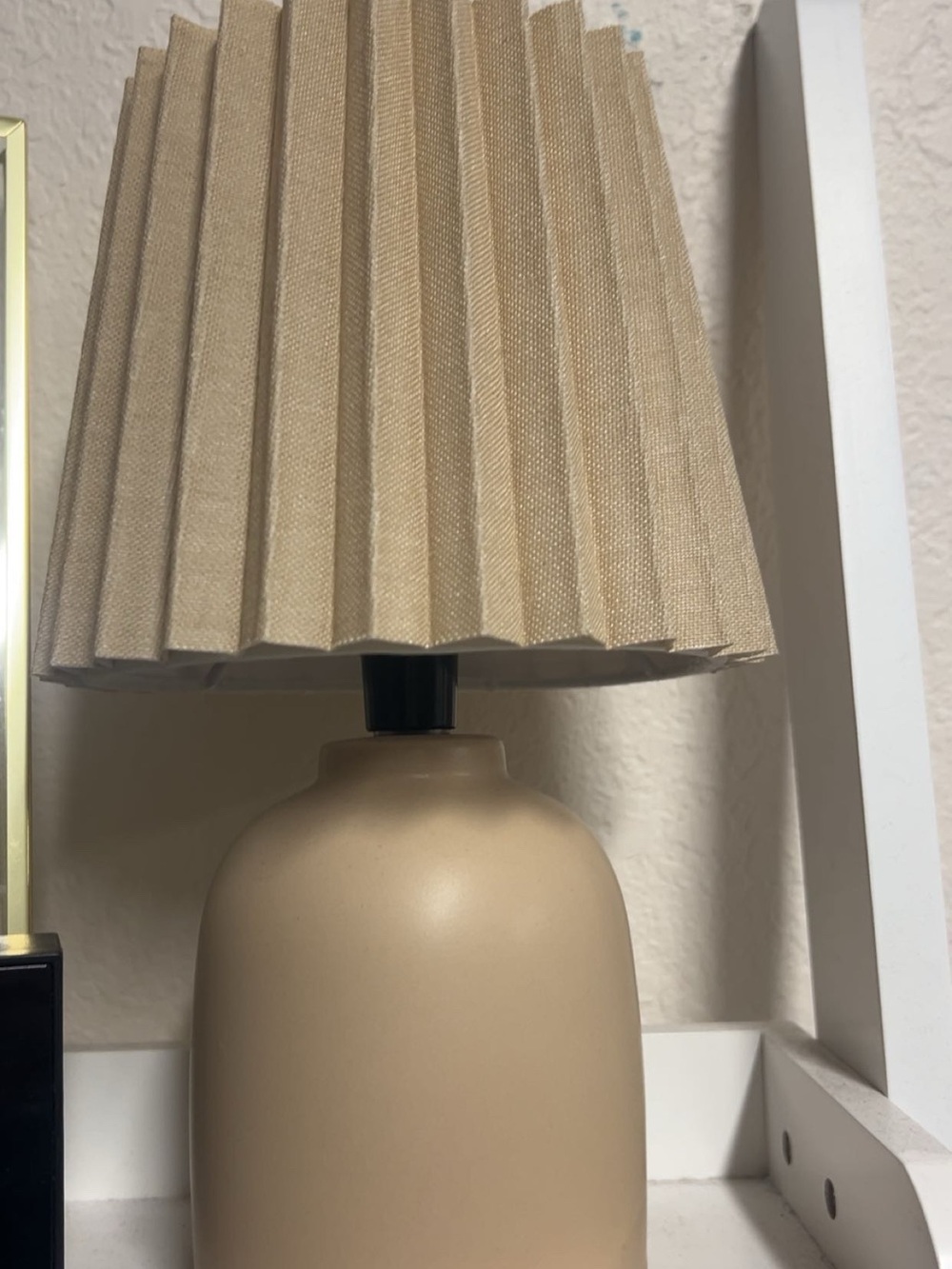 Target Home Accents Beige Ceramic Lantern Table Lamp